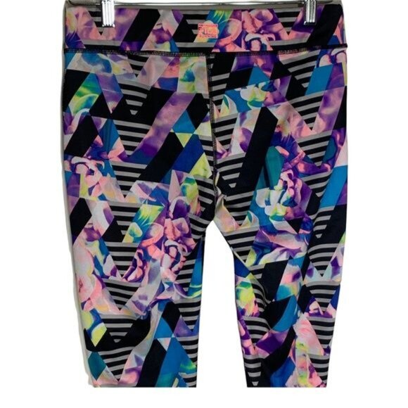 Fila Women’s Small Cropped Workout Running Gym Leggings - Picture 5 of 9